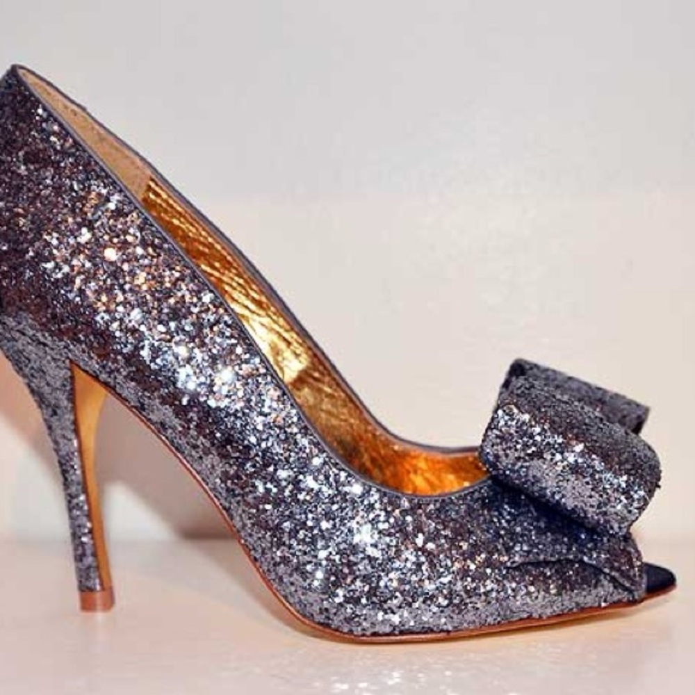 Ted Baker London Keanah Glitter Heel Pumps